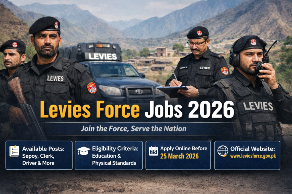 Levies Force Jobs 2026
